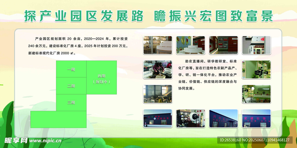 产业园区规划与效果图展示