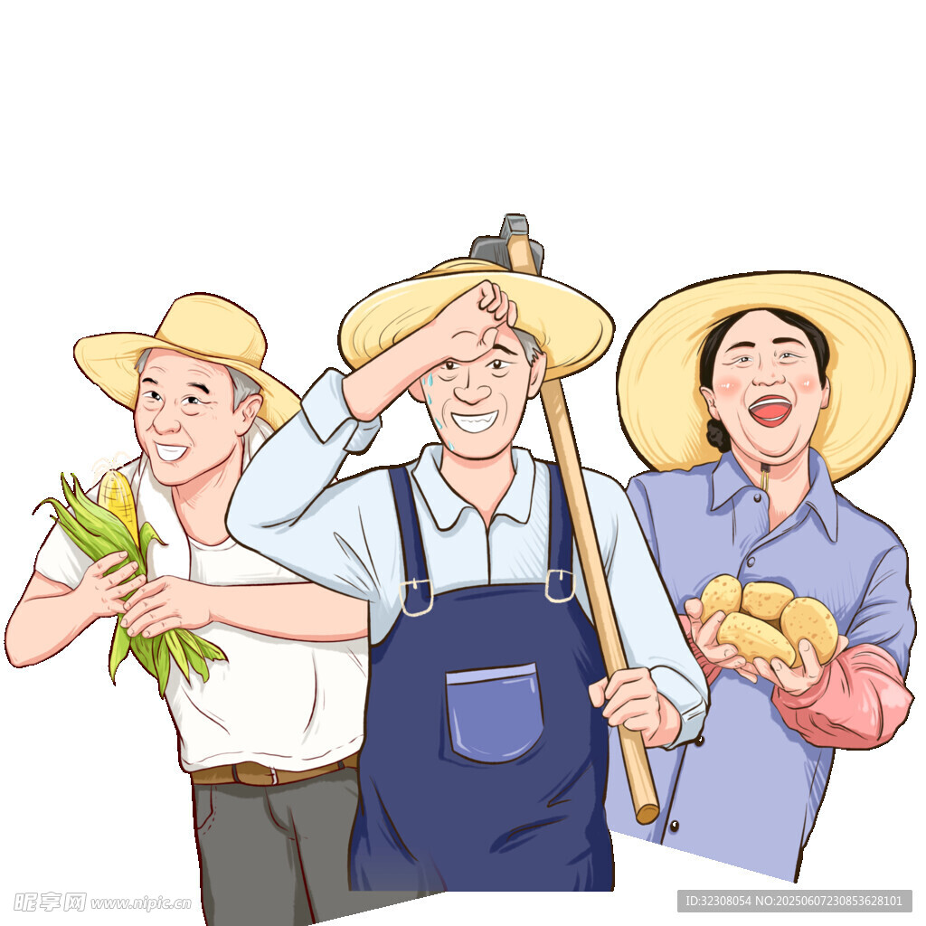 农民劳作场景