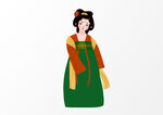 唐代女子服饰形象展示
