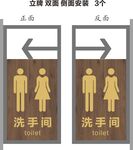 金属门牌