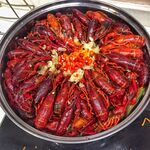 美味诱人的麻辣小龙虾