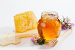 蜂蜜与蜂巢 甜蜜静物组合
