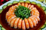 美味摆盘虾