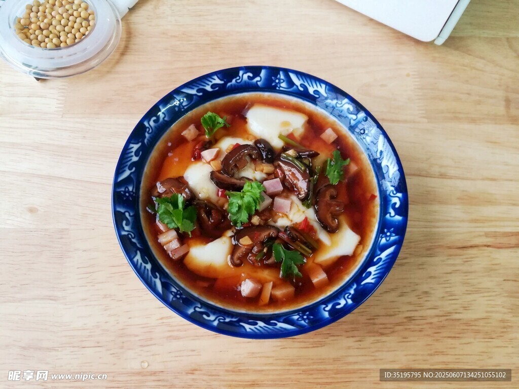 美味香辣豆腐脑