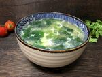 青菜蛋花汤 清新美味