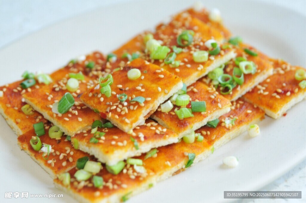美味葱花芝麻酱香饼
