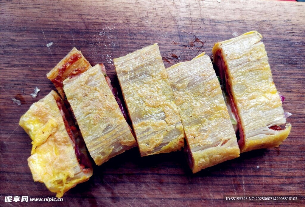 切好的美味特色糕点
