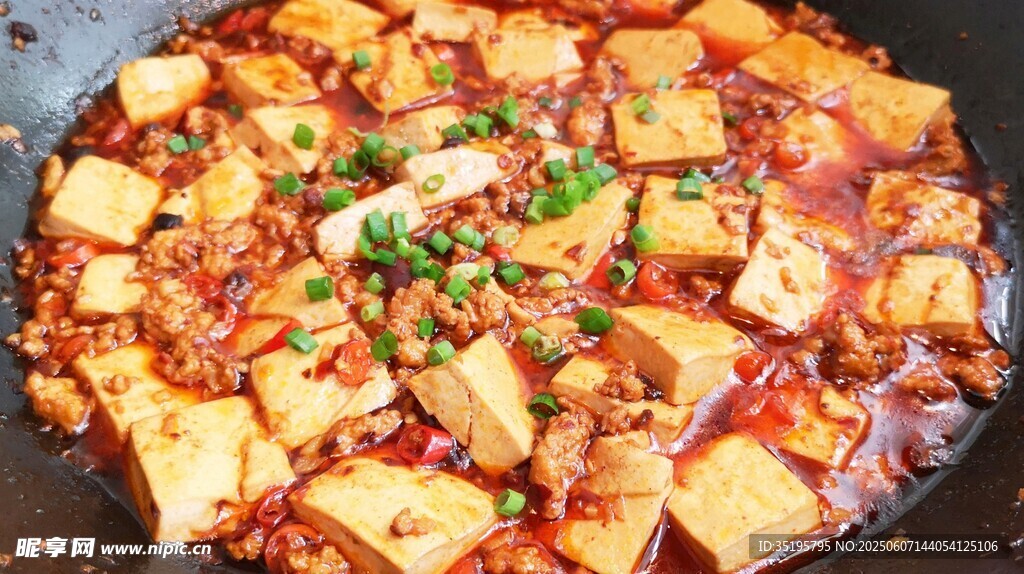 麻辣鲜香的美味麻婆豆腐