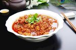 香辣肉末豆腐
