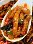 美味香辣凤爪