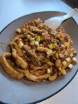 美味肉酱拌面诱人呈现