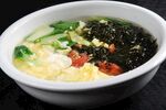 美味紫菜蛋花汤一碗