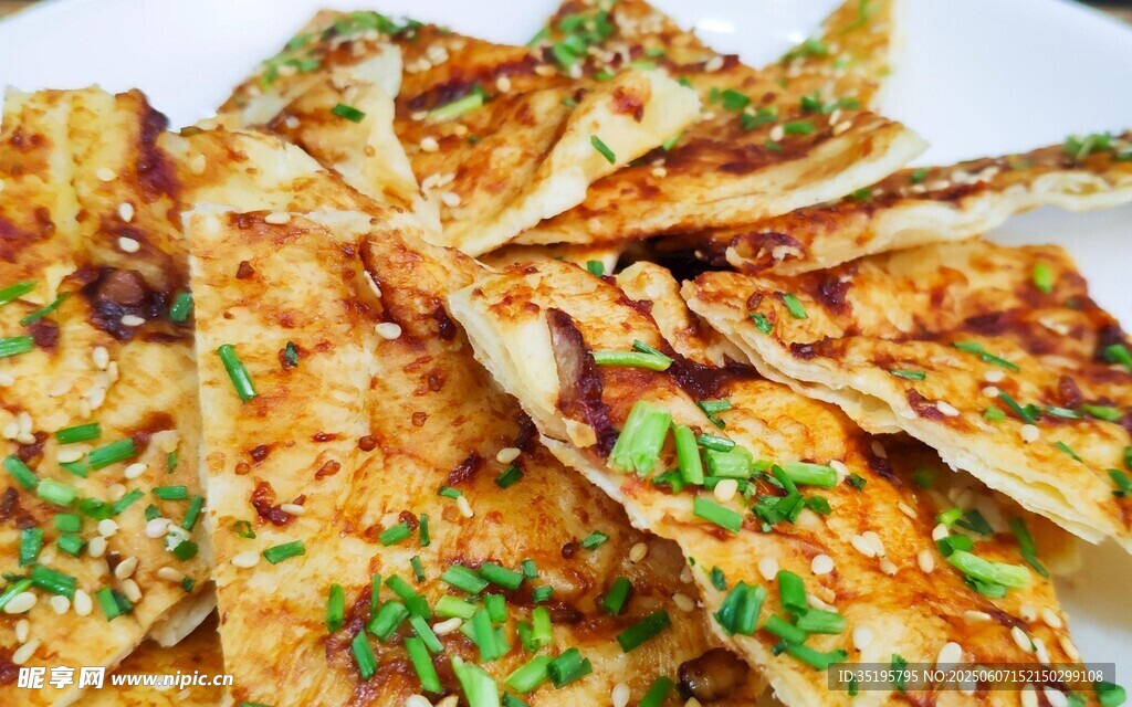 美味葱花饼