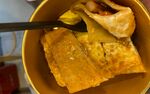 金黄诱人的美味油炸食品