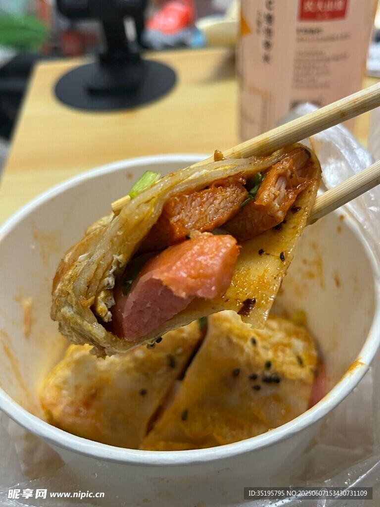 美味卤味小吃特写