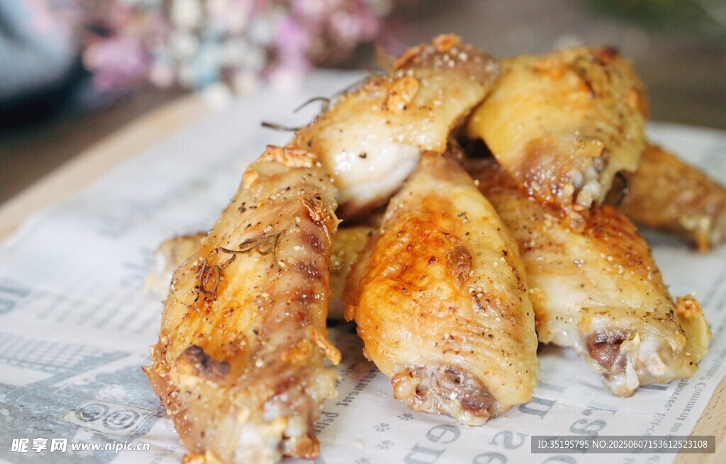 香酥美味烤鸡翅