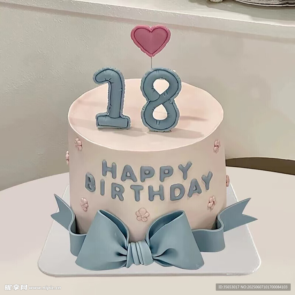 18岁生日蛋糕