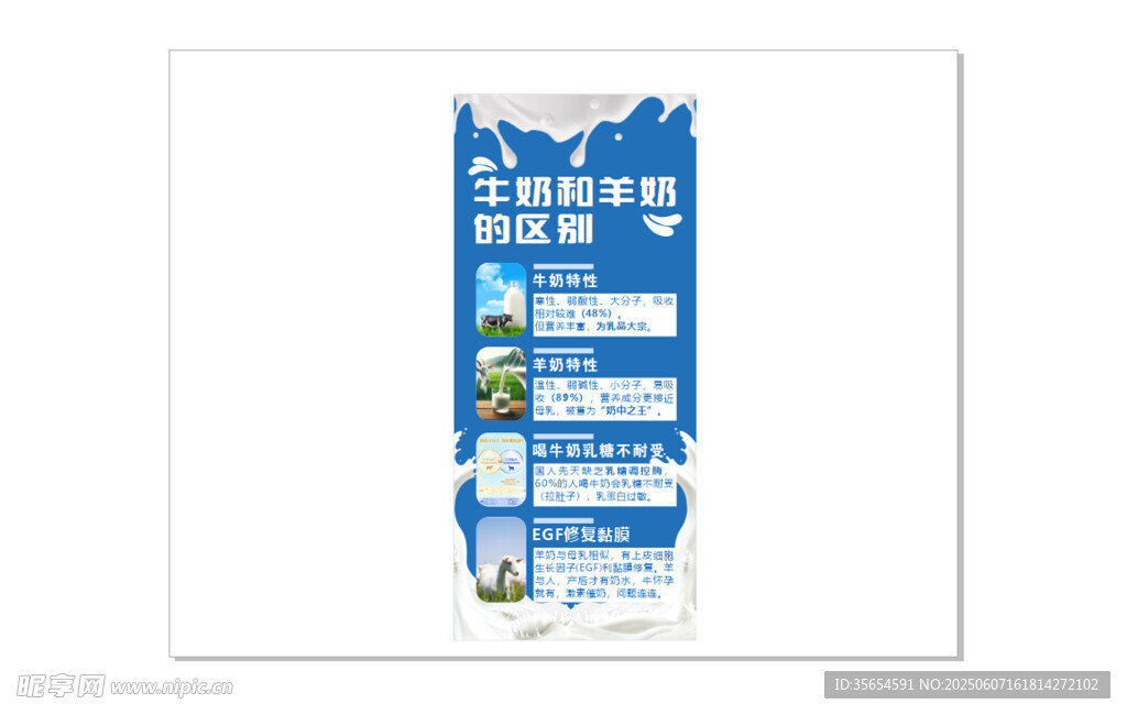 牛奶和羊奶的区别