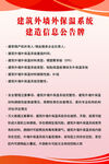 建筑外墙公告牌