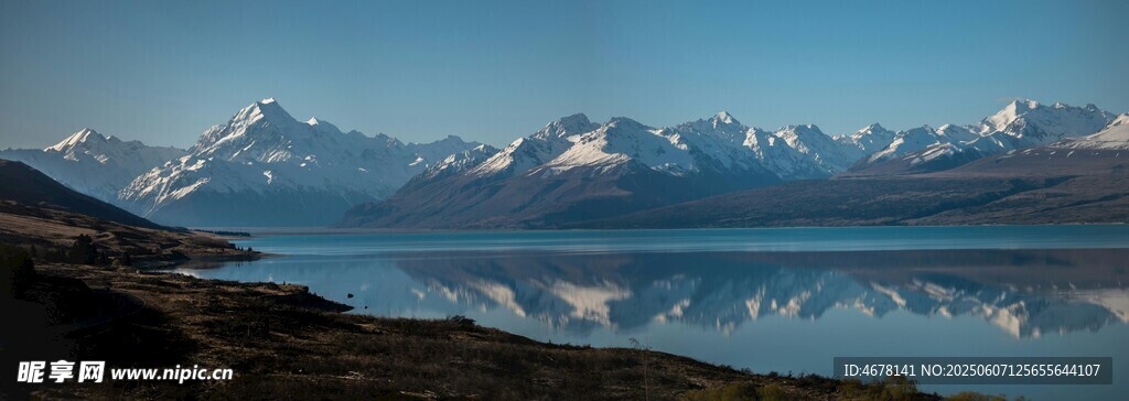 壮丽湖山美景