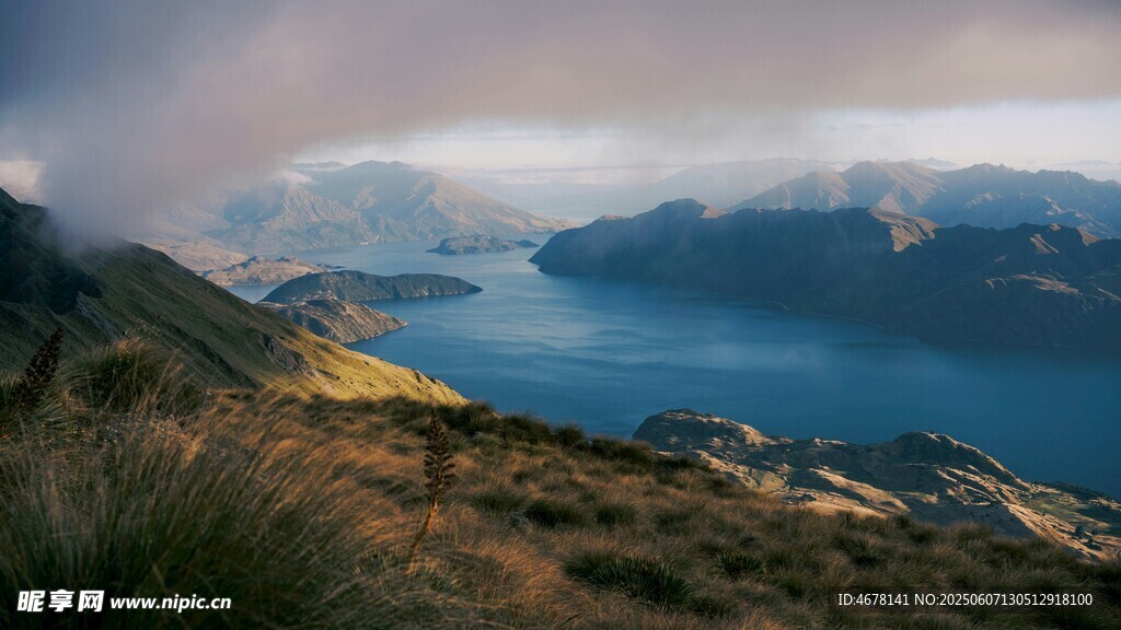 壮丽湖山美景