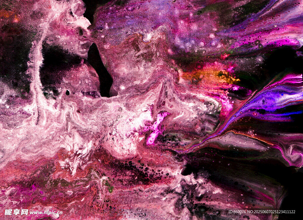 梦幻炫彩水花瞬间