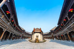 古色古香的中式庭院建筑