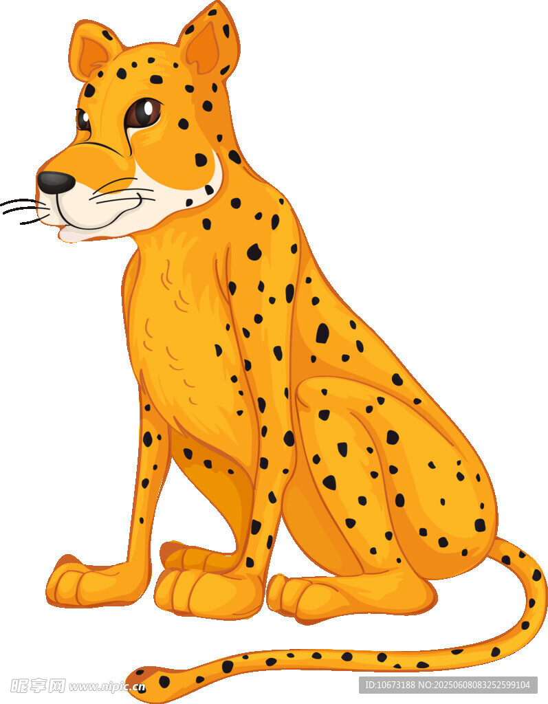 卡通猎豹形象
