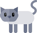 可爱卡通猫咪形象