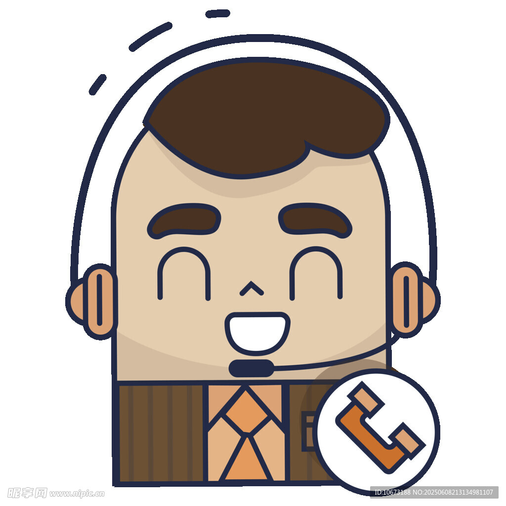 客服人员展示点赞手势