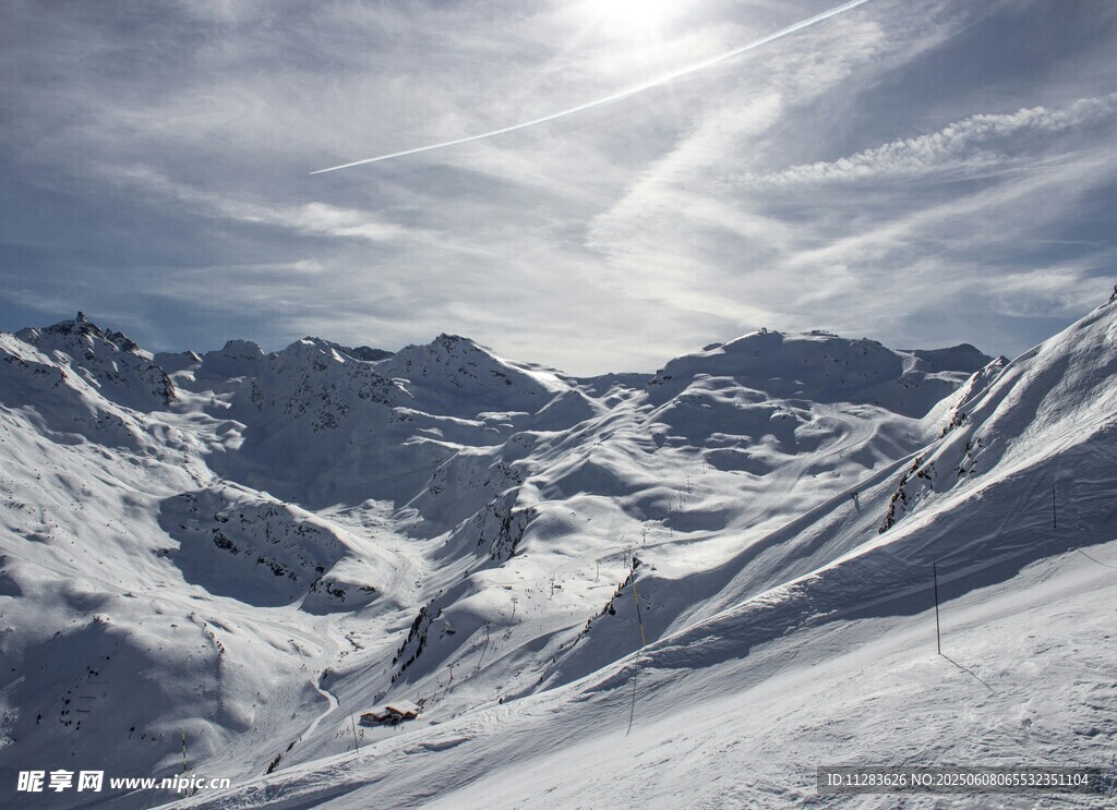 壮丽雪山美景