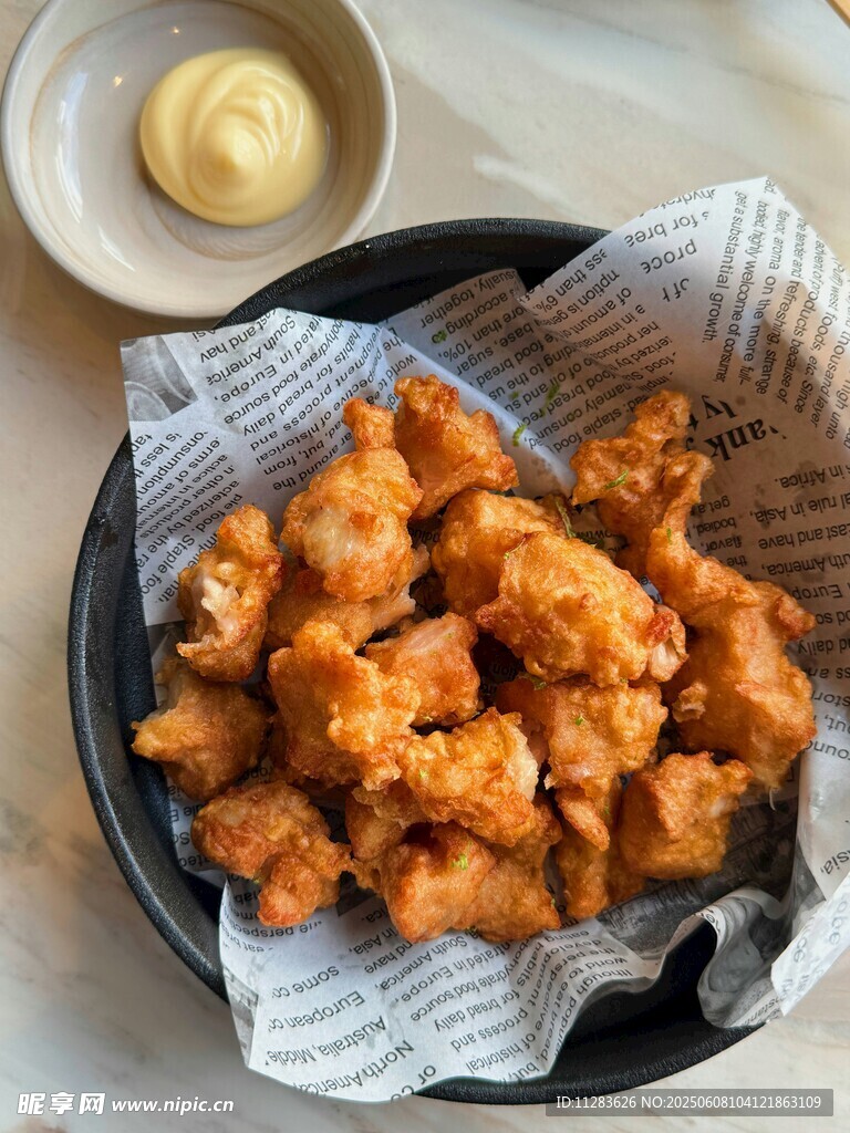 美味香酥炸鸡块