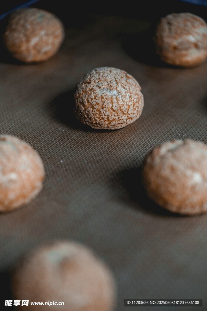 美味撒粉小饼干