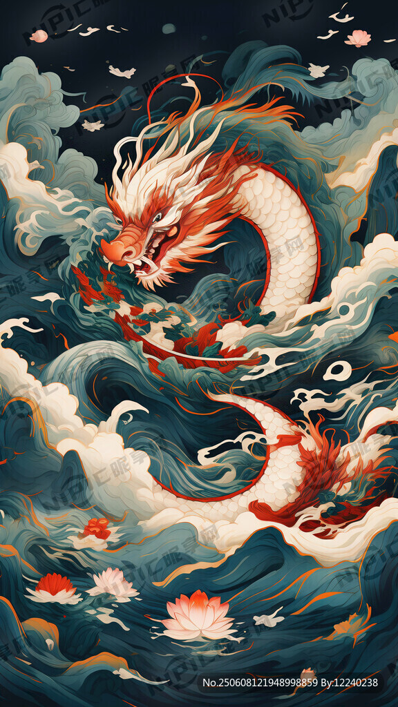 端午节 粽子 划龙舟 山水