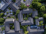 中式庭院鸟瞰图