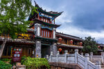 中式古建楼阁美景