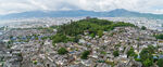 城市全景中的绿地景观