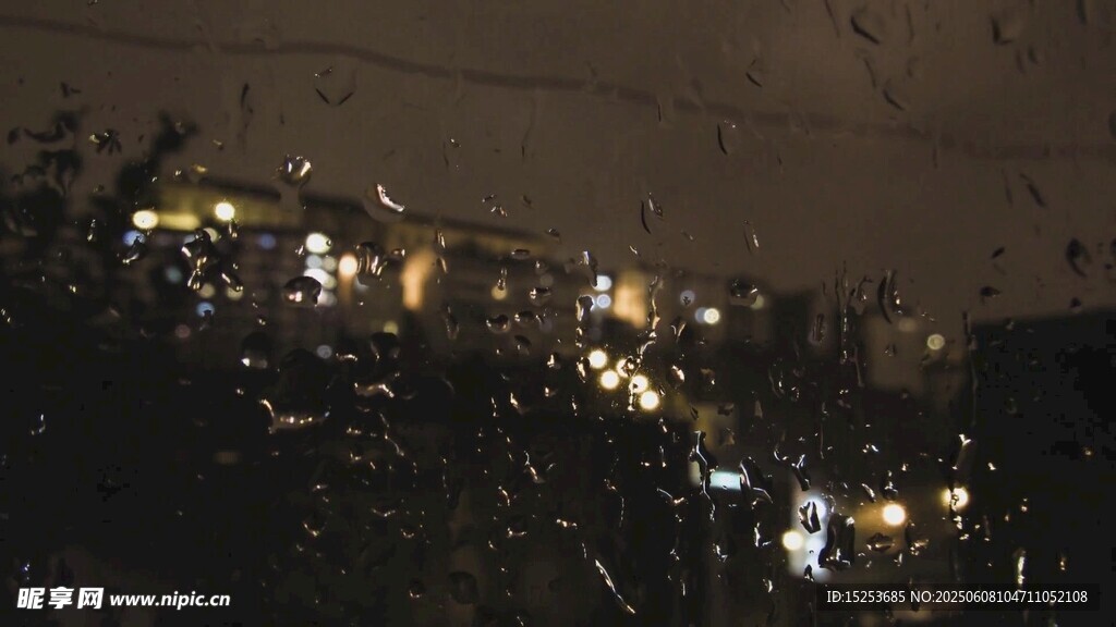 城市夜景俯瞰灯火璀璨
