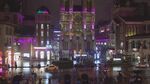 城市璀璨夜景街道灯光秀