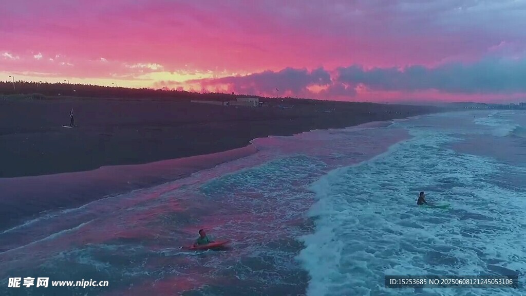 海边日落美景