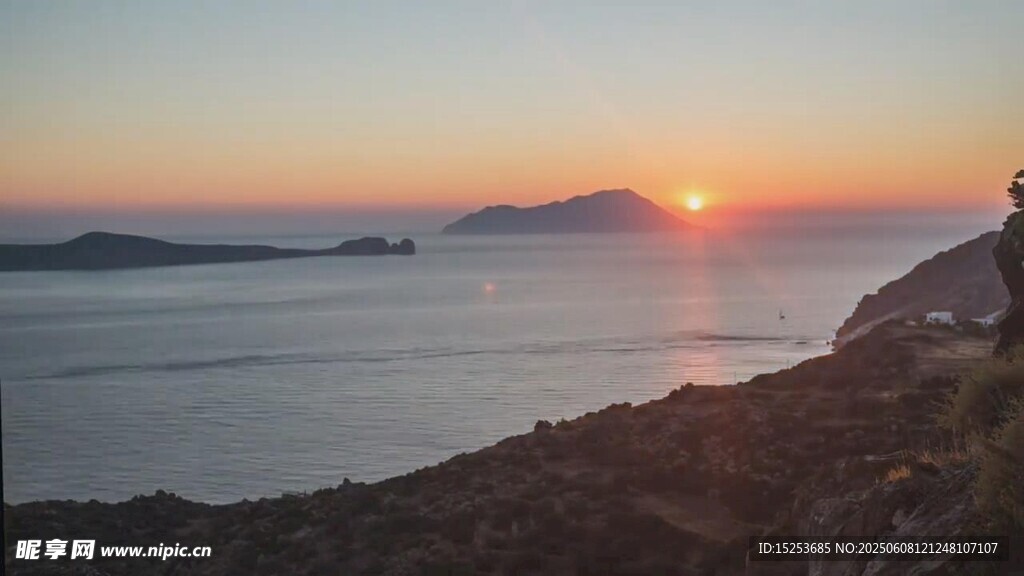 海边日落美景