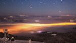 星空下的壮丽云海景观