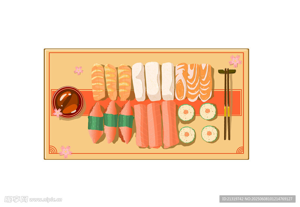 寿司插画