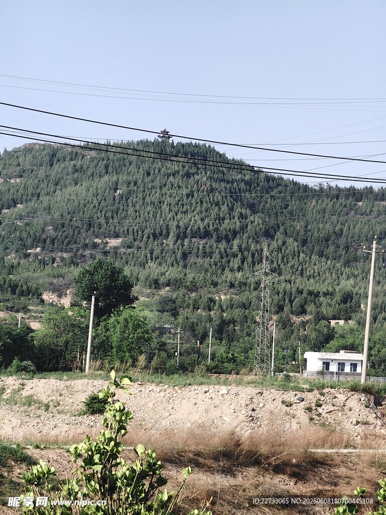乡村山野风光景色