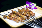 美味烤肉串 诱人色泽