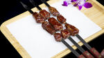 美味烤肉串诱人呈现