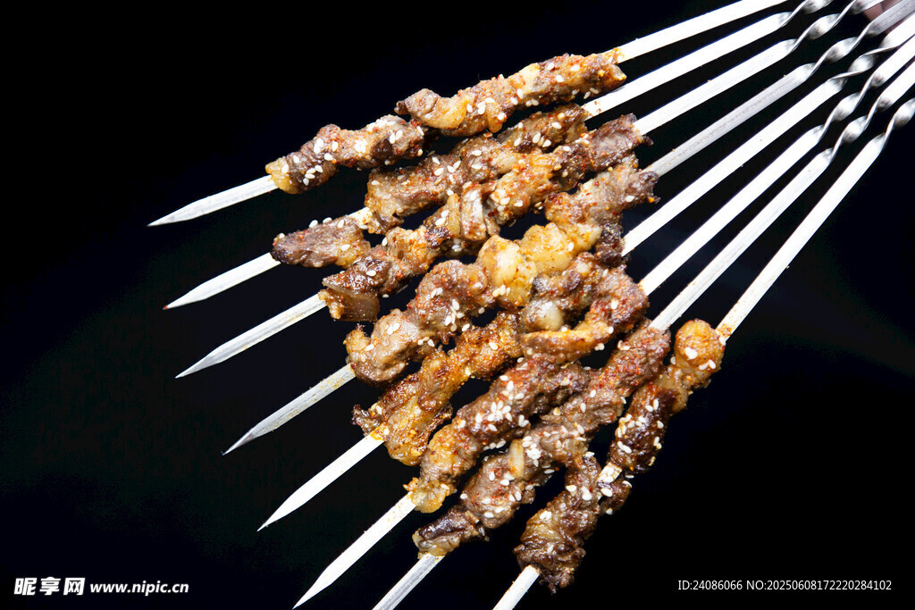 美味羊肉串诱人呈现