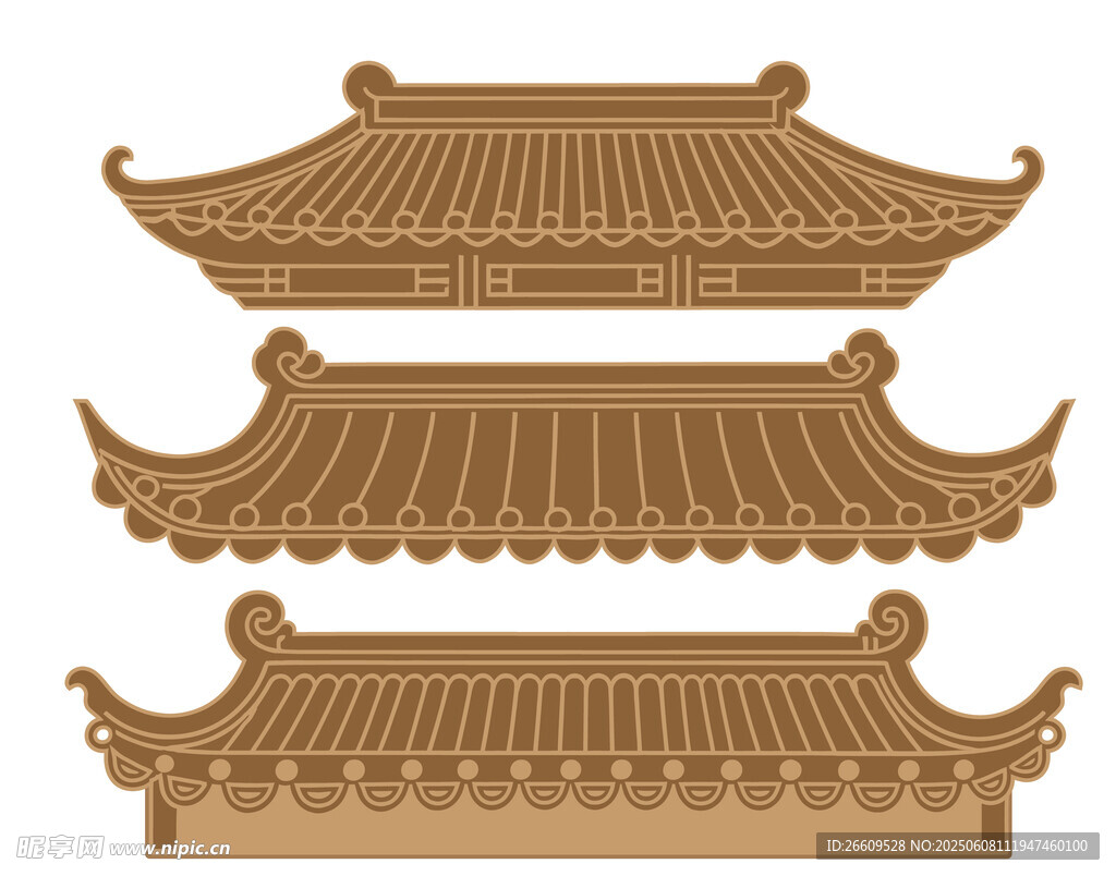 中式传统屋顶