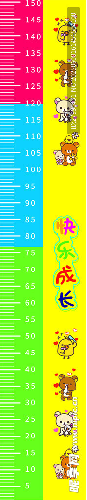 儿童身高表