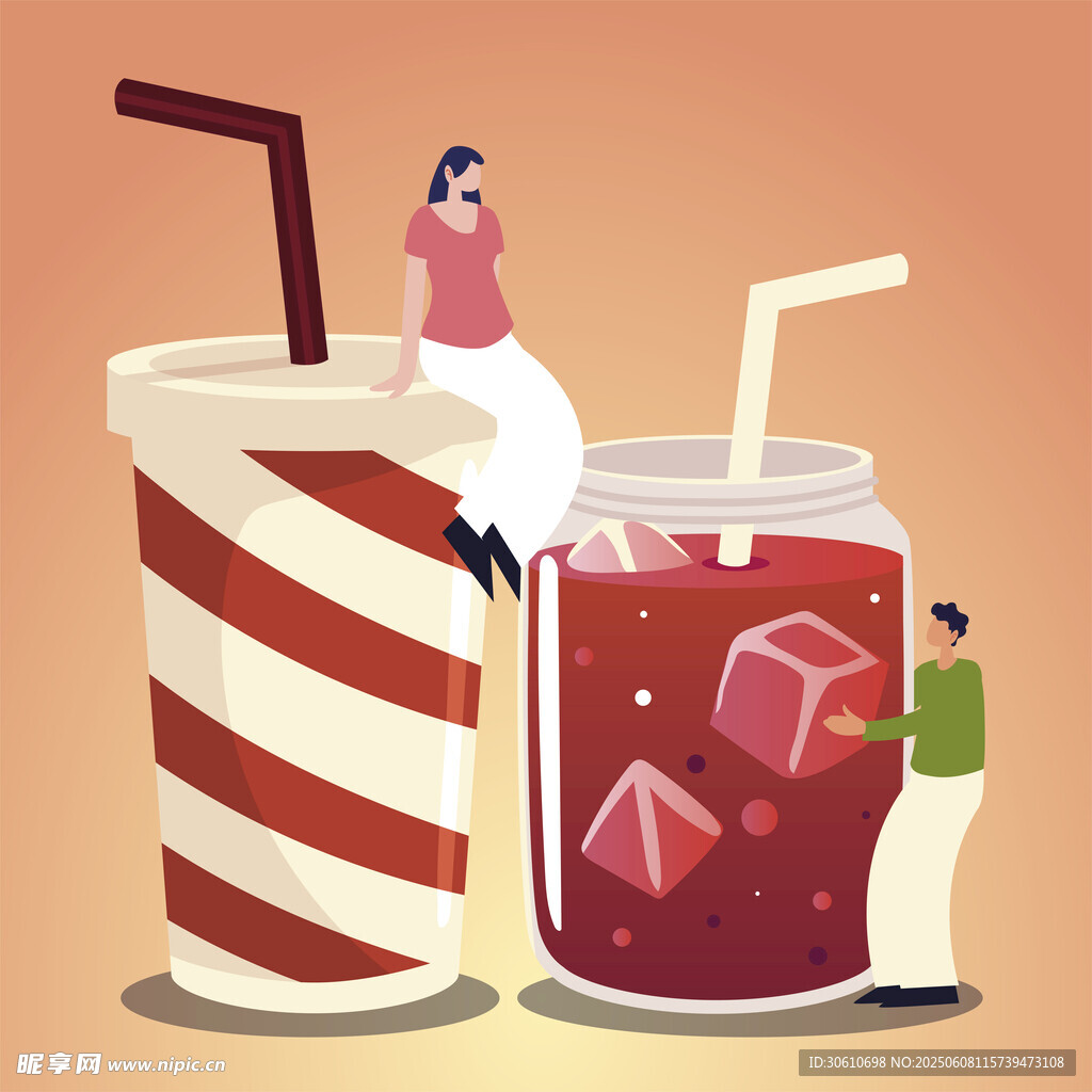 夏日饮品插图